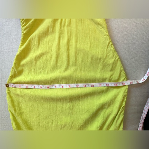 Mini dress scrunch, green, M - Picture 12 of 15